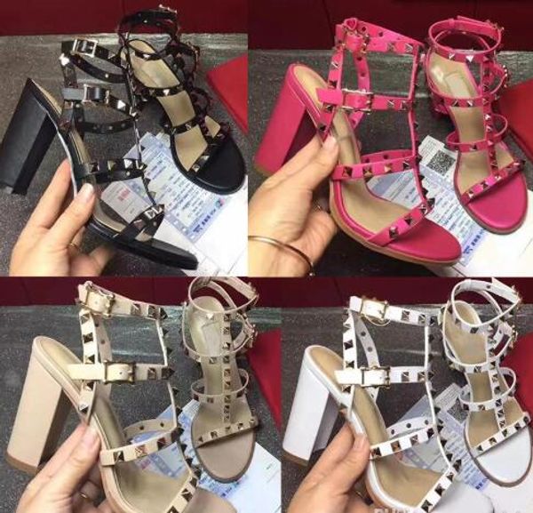 new style riveted sandals, new style, 2019, 8-color thick-heeled sandal lace box, one mixed-batch size; 34-41, Black
new style riveted sandals, new style, 2019, 8-color thick-heeled sandal lace box, one mixed-batch size; 34-41, Black