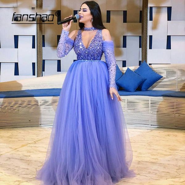 lilac muslim evening dress v-neck heavy beading long sleeves tulle illusion islamic dubai saudi arabic evening gown prom dress, White;black
lilac muslim evening dress v-neck heavy beading long sleeves tulle illusion islamic dubai saudi arabic evening gown prom dress, White;black