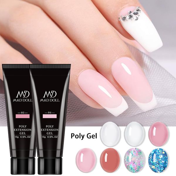 mad doll 15g acrylic quick building colorful poly glitter extension gel nail polish nail art french diy poly-gel, Red;pink
mad doll 15g acrylic quick building colorful poly glitter extension gel nail polish nail art french diy poly-gel, Red;pink