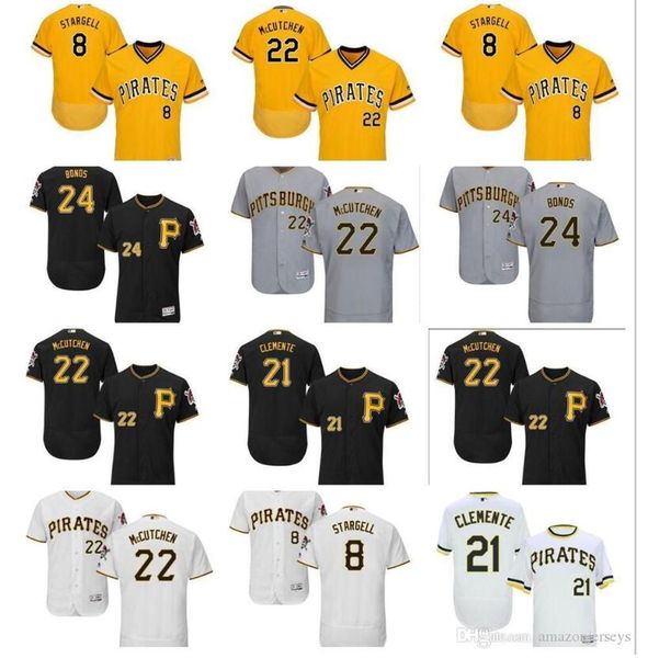 пользовательские мужчины женщины молодежь pittsburghpirate джерси 24 barry bonds 8 вилли старгелл 22andrew маккучен 21 роберто клементе бейс, Black
пользовательские мужчины женщины молодежь pittsburghpirate джерси 24 barry bonds 8 вилли старгелл 22andrew маккучен 21 роберто клементе бейс, Black