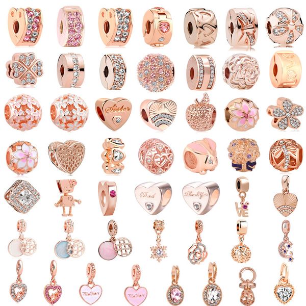 50pcs/lot(each for one) pink rose gold european mixed charm bead&clip fit pandora charms bracelet for women diy jewelry m003, Black
50pcs/lot(each for one) pink rose gold european mixed charm bead&clip fit pandora charms bracelet for women diy jewelry m003, Black