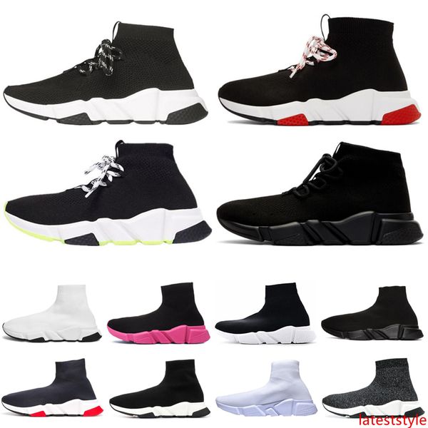 2020 designer sock shoes speed trainer for men women black red triple black flat sock boots casual shoes womens trainer lace-up runner
2020 designer sock shoes speed trainer for men women black red triple black flat sock boots casual shoes womens trainer lace-up runner