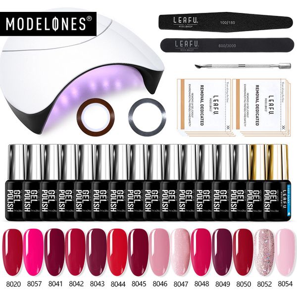 modelones 22pcs/lot nail lamp nail art gel polish set soak off 14 colors gel semi permanent base coat uv varnish
modelones 22pcs/lot nail lamp nail art gel polish set soak off 14 colors gel semi permanent base coat uv varnish