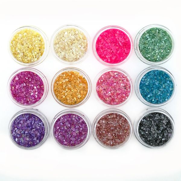 12 boxes colorful sea shell nail sequins glitter set marble sequins for gel polish nail art decoration, Silver;gold
12 boxes colorful sea shell nail sequins glitter set marble sequins for gel polish nail art decoration, Silver;gold