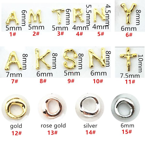 50pcs/pack japan 3d nail art decorations metal nail accessories kawaii letters parts diy charm alloy supplies, Silver;gold
50pcs/pack japan 3d nail art decorations metal nail accessories kawaii letters parts diy charm alloy supplies, Silver;gold