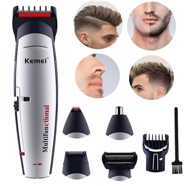 5 in 1 kemei hair trimmer km-560 electric hair clipper razor nose hair trimmer carving razor rechargeable cutter machine
5 in 1 kemei hair trimmer km-560 electric hair clipper razor nose hair trimmer carving razor rechargeable cutter machine