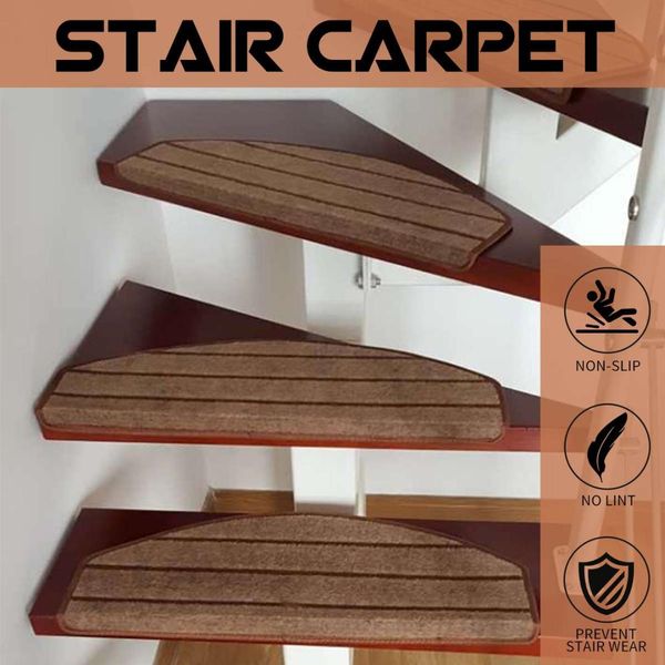 fashion stair carpet sets slip resistance stair tread mats step rug for 65x27cm fit for 25cm width pad
fashion stair carpet sets slip resistance stair tread mats step rug for 65x27cm fit for 25cm width pad