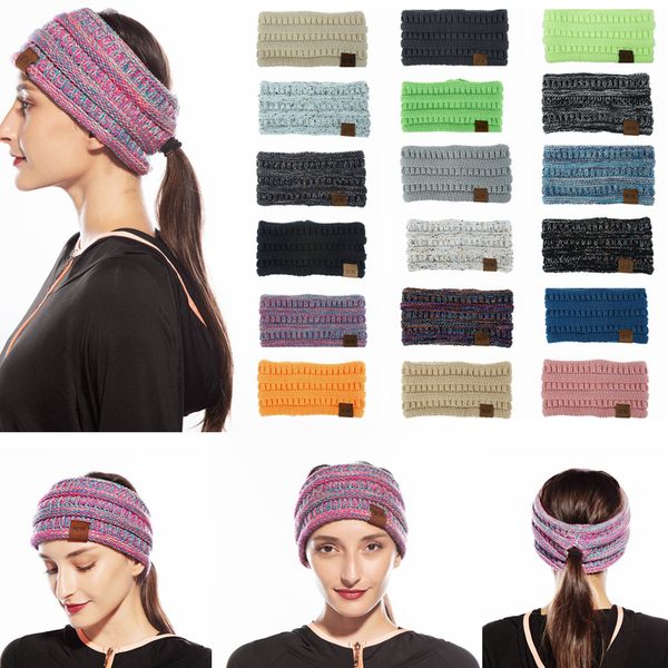 19colors knitted crochet headband ponytail women winter sports headwrap hairband turban ear warmer beanie cap letter headbands ljja3174, Blue;gray
19colors knitted crochet headband ponytail women winter sports headwrap hairband turban ear warmer beanie cap letter headbands ljja3174, Blue;gray
