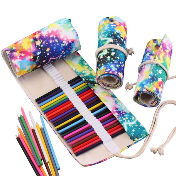 handmade canvas curling pen bag 36/48/72 hole large capacity student canvas painting art pencil case office supplies
handmade canvas curling pen bag 36/48/72 hole large capacity student canvas painting art pencil case office supplies