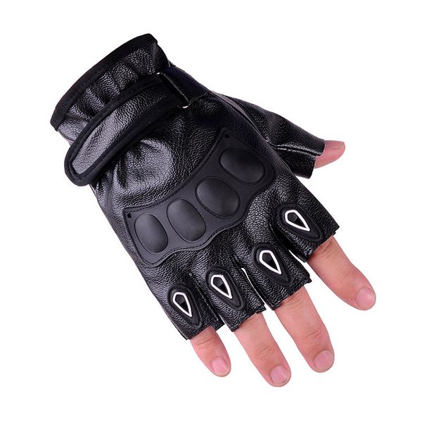 man women cycling leather fingerless gloves rubber protective soft outdoor half finger gloves elastic thin summer gloves, Black
man women cycling leather fingerless gloves rubber protective soft outdoor half finger gloves elastic thin summer gloves, Black