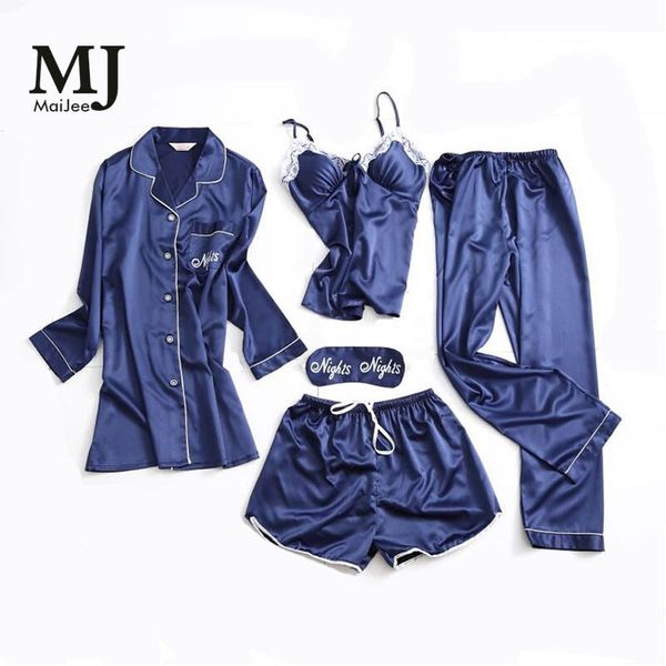 mj025a lace 5 pic silk pijamas mujer night suit satin pyjamas women pajama set pajamas pyjama femme lingerie pijama, Black;red
mj025a lace 5 pic silk pijamas mujer night suit satin pyjamas women pajama set pajamas pyjama femme lingerie pijama, Black;red