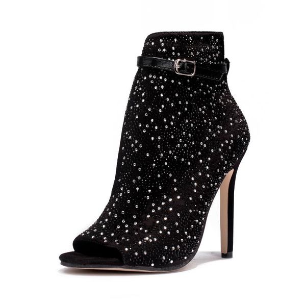 sandals fashion 2021 women 12cm high heels diamond summer square heel shoes wedding leather sandalia, Black
sandals fashion 2021 women 12cm high heels diamond summer square heel shoes wedding leather sandalia, Black