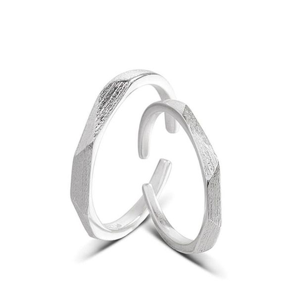 anenjery 1 pair lovers' wedding rings 925 silver silver matte smooth geometric square face wave rings for men and women s-r80, Slivery;golden
anenjery 1 pair lovers' wedding rings 925 silver silver matte smooth geometric square face wave rings for men and women s-r80, Slivery;golden