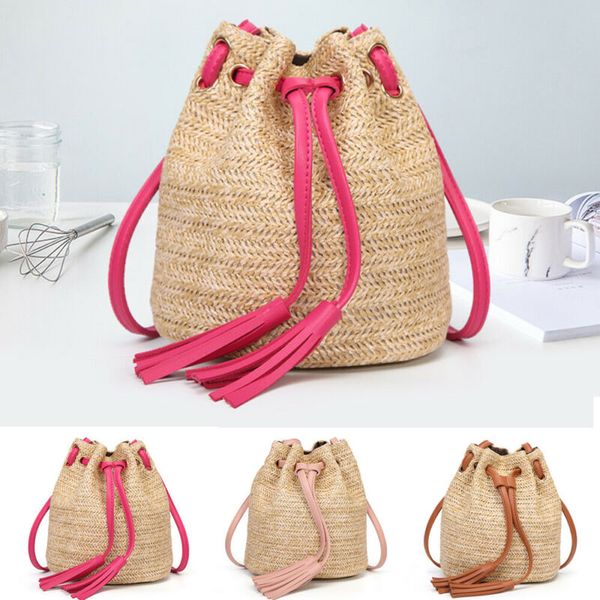 lady handbag vintage rattan straw bag bucket bag woven single shoulder bags bohemian drawstring bags
lady handbag vintage rattan straw bag bucket bag woven single shoulder bags bohemian drawstring bags