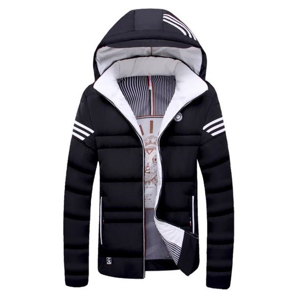 2018 winter jacket casual men's jacket men's warm coat 4xl, Black
2018 winter jacket casual men's jacket men's warm coat 4xl, Black