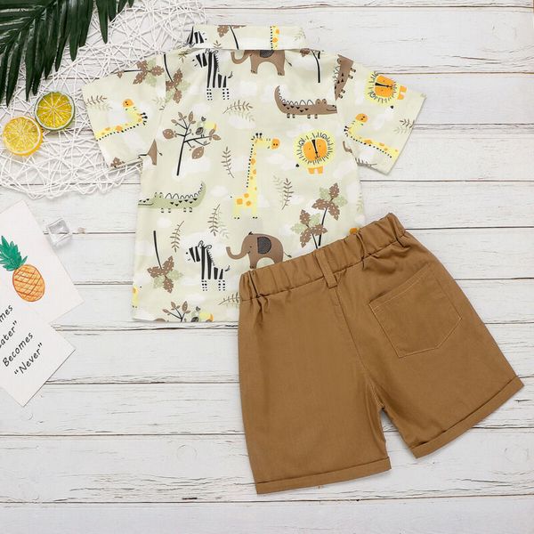 2pcs toddler boy clothes kids baby boy clothes short sleeve gentleman t-shirt +short pants summer outfit set, White
2pcs toddler boy clothes kids baby boy clothes short sleeve gentleman t-shirt +short pants summer outfit set, White