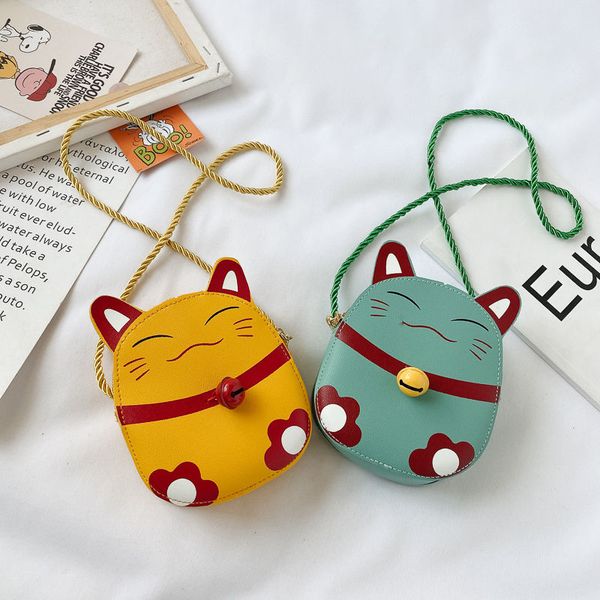 cute lucky cat children's small shoulder bags fashion pu leather girl boys mini crossbody bag baby princess cute coin purse, White
cute lucky cat children's small shoulder bags fashion pu leather girl boys mini crossbody bag baby princess cute coin purse, White