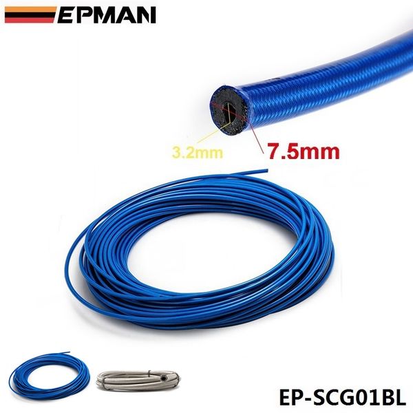 blue,silver 50m stainless steel braided brake hose line an -3 an3 an03 jic ep-scg01
blue,silver 50m stainless steel braided brake hose line an -3 an3 an03 jic ep-scg01