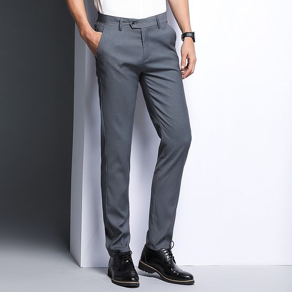 mrmt 2019 brand new men's trousers straight slim for male fashion breathable casual suit trousers, Black
mrmt 2019 brand new men's trousers straight slim for male fashion breathable casual suit trousers, Black