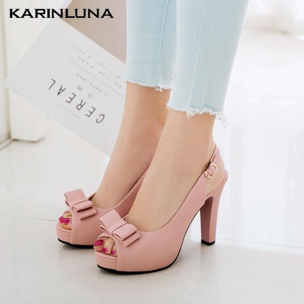karin new sweet plus size 43 peep toe bow tie high heels ladies party summer woman shoes sandals, Black
karin new sweet plus size 43 peep toe bow tie high heels ladies party summer woman shoes sandals, Black