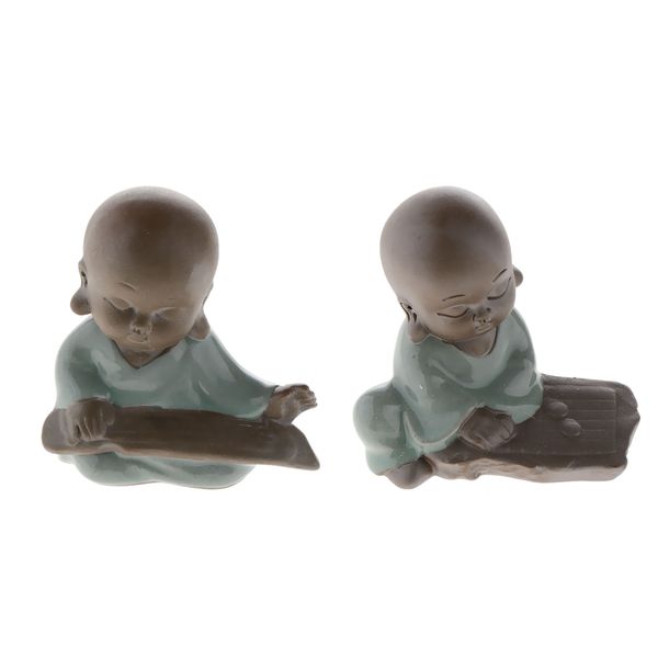 2pcs buddhism monk small statues, mini chinese buddhism zen monks, playing the zither&playing chess
2pcs buddhism monk small statues, mini chinese buddhism zen monks, playing the zither&playing chess