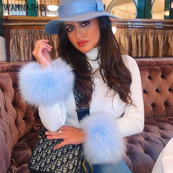 white ribbed knitted long sleeve women tshirt elastic high neck patchwork fluffy sleeve warm shirt soft slim elegant
white ribbed knitted long sleeve women tshirt elastic high neck patchwork fluffy sleeve warm shirt soft slim elegant