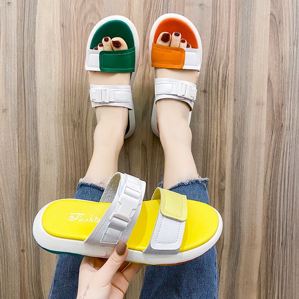slippers casual low summer women's shoes shale female beach slides pantofle sabot soft flat 2020 pu basic rome leisure, Black
slippers casual low summer women's shoes shale female beach slides pantofle sabot soft flat 2020 pu basic rome leisure, Black