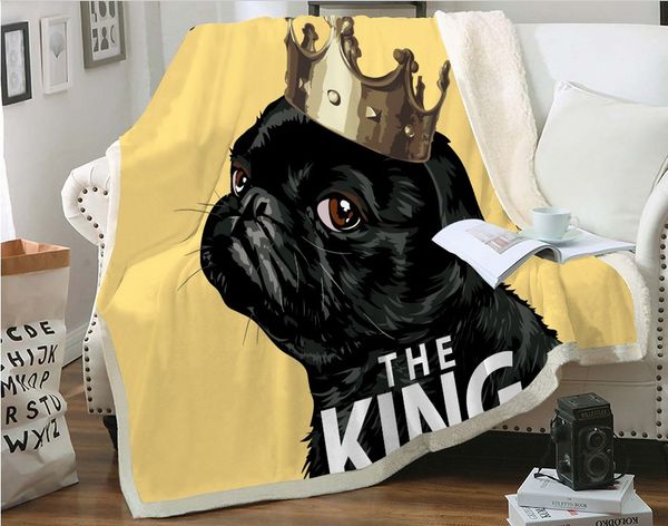black pug throw blanket cute dog sherpa fleece blanket cartoon pet fur bed kids teens king puppy bedspreads yellow
black pug throw blanket cute dog sherpa fleece blanket cartoon pet fur bed kids teens king puppy bedspreads yellow