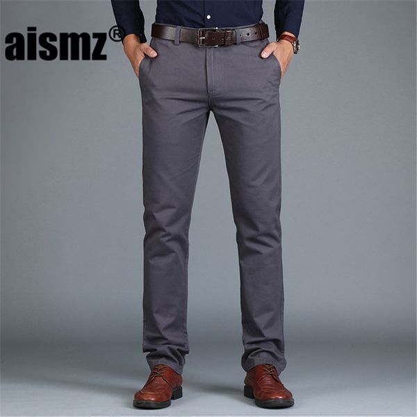 aismz new men's pants straight loose casual trousers large size cotton fashion men's business suit pants green brown grey, Black
aismz new men's pants straight loose casual trousers large size cotton fashion men's business suit pants green brown grey, Black
