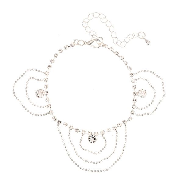 yfjewe ankle bracelet chain crystal foot jewelry women charm silver plated bead anklets for women a022, Red;blue
yfjewe ankle bracelet chain crystal foot jewelry women charm silver plated bead anklets for women a022, Red;blue