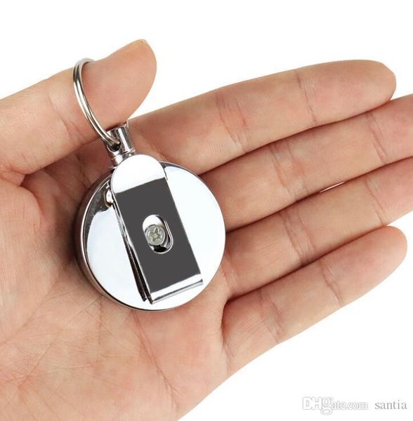 durable retractable pull chain reel good metal delicate id card badge holder reel recoil belt clip dhl 1262
durable retractable pull chain reel good metal delicate id card badge holder reel recoil belt clip dhl 1262
