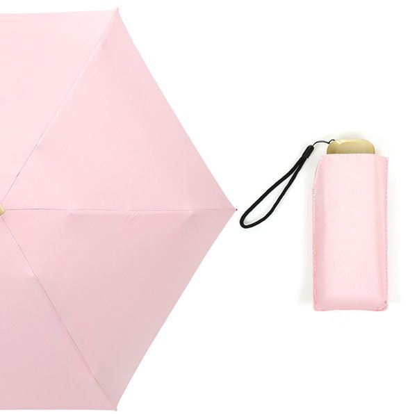 pocket mini umbrella windproof and durable 5 fold umbrella flat handle portable portable uv pink
pocket mini umbrella windproof and durable 5 fold umbrella flat handle portable portable uv pink