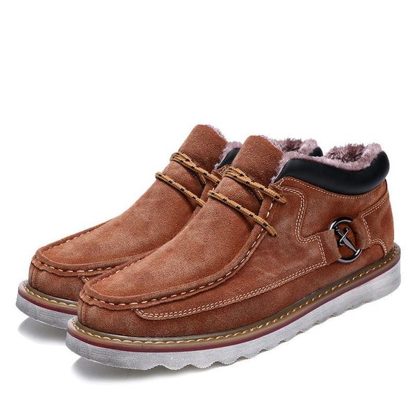 cow suede leather fashion autumn winter men boots casual men ankle boots comfortable men boot, Black
cow suede leather fashion autumn winter men boots casual men ankle boots comfortable men boot, Black