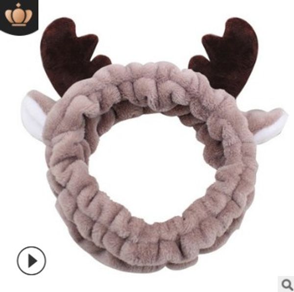 60pcs/lot multi diy cartoon antlers head band plush wash face makeup headband hair styling tools hair accessories ha577, Brown
60pcs/lot multi diy cartoon antlers head band plush wash face makeup headband hair styling tools hair accessories ha577, Brown