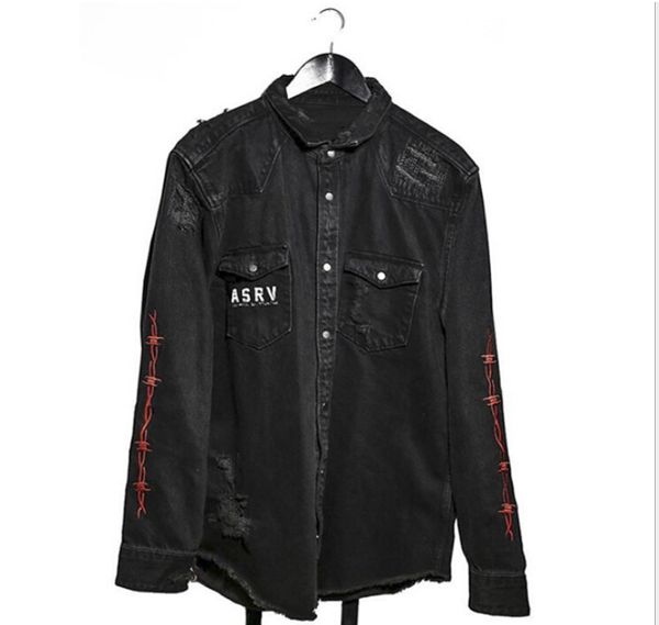 men denim fashion hip hop outerwear mens luxury designer denim jackets coats hip hop streetwear print denim coats, Black;brown
men denim fashion hip hop outerwear mens luxury designer denim jackets coats hip hop streetwear print denim coats, Black;brown