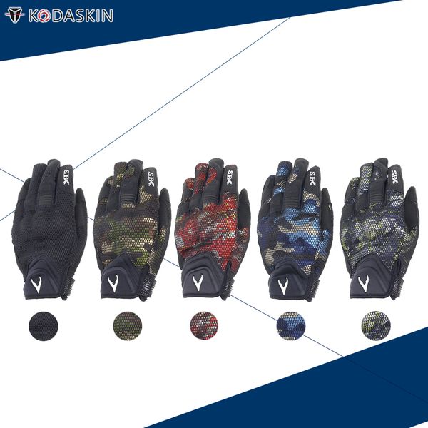 kodaskin 2019 new sbk camouflage touch screen gloves solid wear anti-fall full finger glove, Black
kodaskin 2019 new sbk camouflage touch screen gloves solid wear anti-fall full finger glove, Black