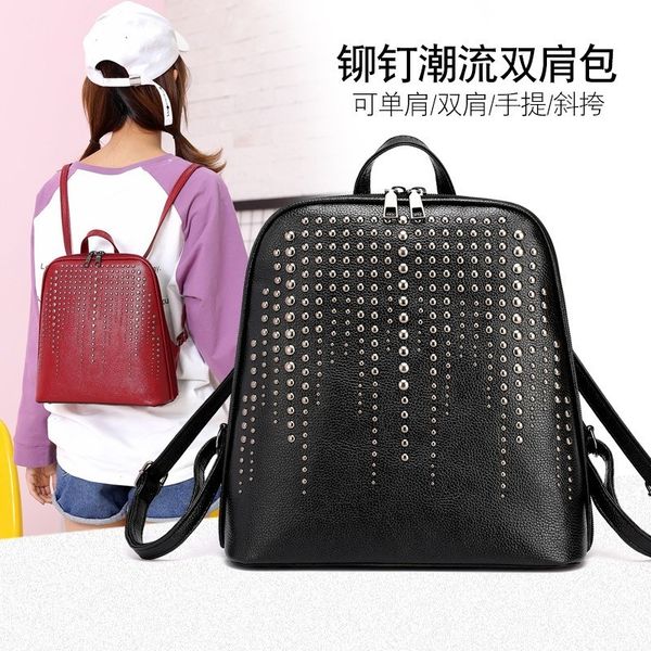 bag 2020 new winter korean-style cool girl's backpack women's bag casual women's school
bag 2020 new winter korean-style cool girl's backpack women's bag casual women's school