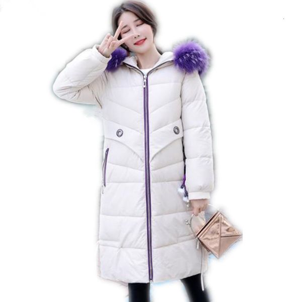 2019 new winter women jacket medium-long cotton-padded coat female hooded large fur collar thick women parkas overcoat h060, Black
2019 new winter women jacket medium-long cotton-padded coat female hooded large fur collar thick women parkas overcoat h060, Black