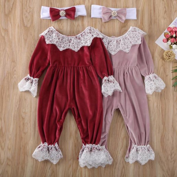 spring kids baby girl winter velvet clothes lace romper jumpsuit lace patchwork outfit 0-24m, Blue
spring kids baby girl winter velvet clothes lace romper jumpsuit lace patchwork outfit 0-24m, Blue