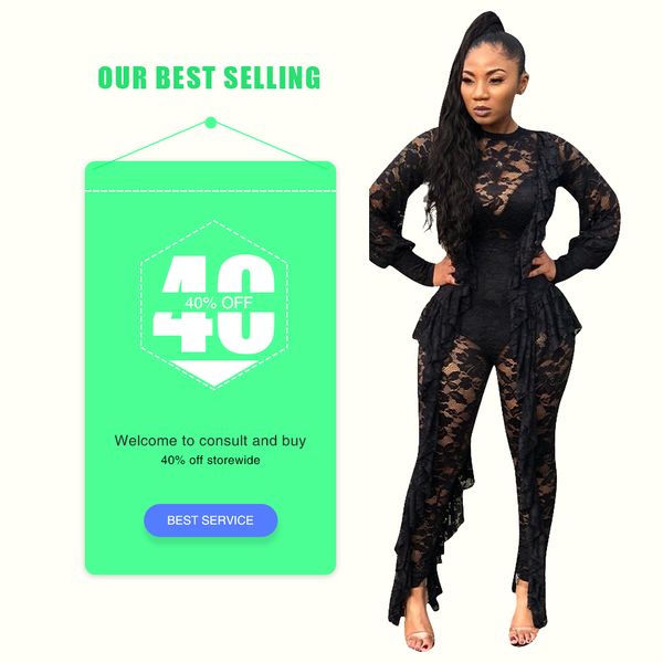 leosoxs jumpsuits for women 2020 autumn ruffle egde lace see through night club bodycon long sleeve jumpsuit women, Black;white
leosoxs jumpsuits for women 2020 autumn ruffle egde lace see through night club bodycon long sleeve jumpsuit women, Black;white