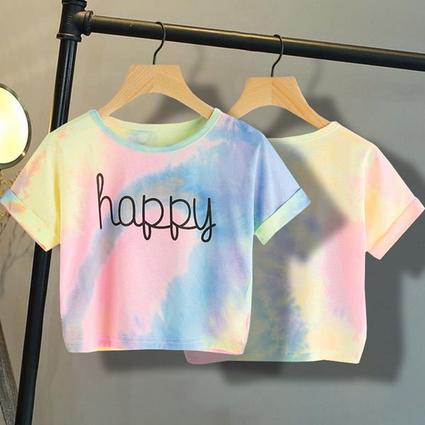 trendy happy rainbow female t-shirt pastel tie dye t-shirt women letter print tee camiseta mujer, White
trendy happy rainbow female t-shirt pastel tie dye t-shirt women letter print tee camiseta mujer, White
