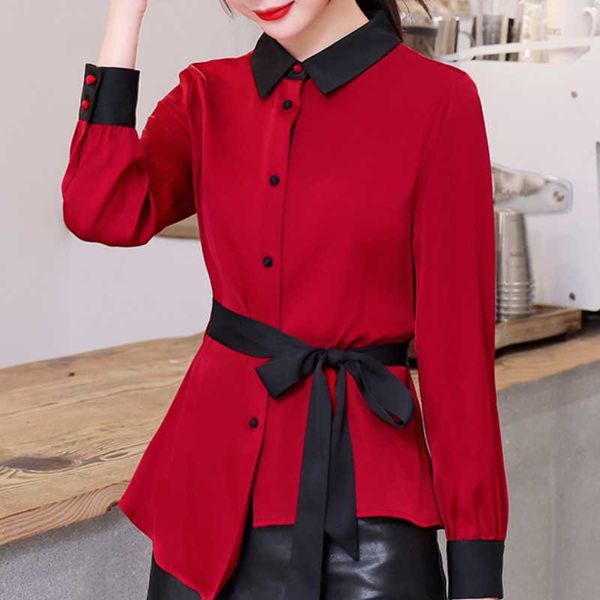 womens and blouses turn down collar office ladies blusas mujer de moda 2019 long sleeve red chiffon blouse women c385, White
womens and blouses turn down collar office ladies blusas mujer de moda 2019 long sleeve red chiffon blouse women c385, White
