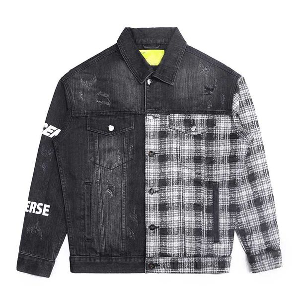 kiovno men high street ripped denim jackets patchwork vintage jeans jackets outwear for male washed size m-3xl, Black;brown
kiovno men high street ripped denim jackets patchwork vintage jeans jackets outwear for male washed size m-3xl, Black;brown