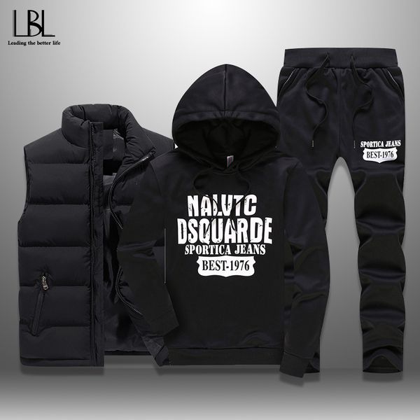men's winter tracksuits casual sportswear sweatshirts mens set 3 pieces warm vest sweatpants hoodie letter printed plus size 5xl, Gray
men's winter tracksuits casual sportswear sweatshirts mens set 3 pieces warm vest sweatpants hoodie letter printed plus size 5xl, Gray