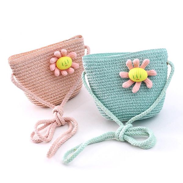 2020 new lovely straw children's crossbody bag baby messenger bag key case mini beach cartoon sunflower straw coin purse, White
2020 new lovely straw children's crossbody bag baby messenger bag key case mini beach cartoon sunflower straw coin purse, White