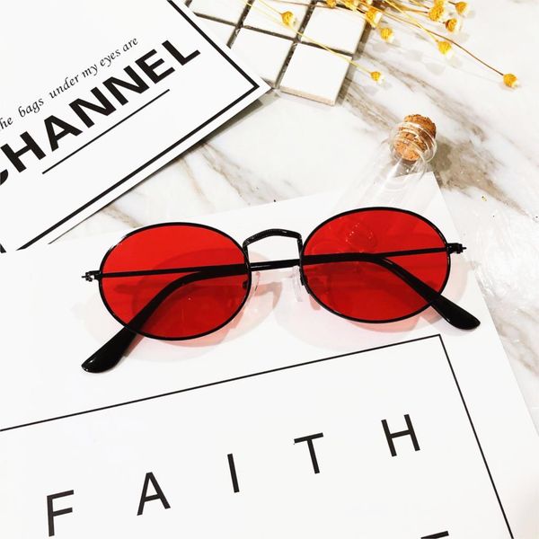 vintage retro oval red sunglasses men women brand metal frame sunglasses male female lunette de soleil homme uv400, White;black
vintage retro oval red sunglasses men women brand metal frame sunglasses male female lunette de soleil homme uv400, White;black