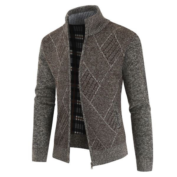 2020 mens cardigan sweater autumn stand collar zipper knitted casual sweatercoat coats men warm clothes fleece knit, White;black
2020 mens cardigan sweater autumn stand collar zipper knitted casual sweatercoat coats men warm clothes fleece knit, White;black