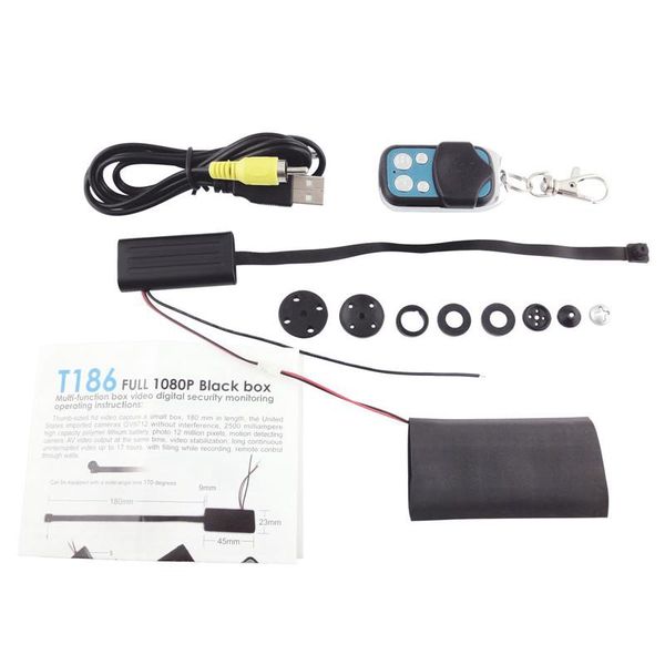 full hd 1080p black box t186 diy module mini camera with remote control motion detection dvr home security camcorder
full hd 1080p black box t186 diy module mini camera with remote control motion detection dvr home security camcorder