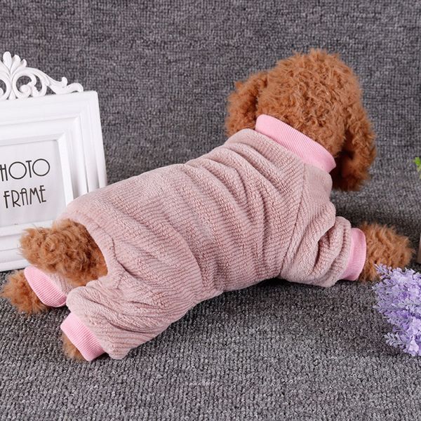 s-2xl soft fleece dog jumpsuit winter dog casual home wear clothes puppy coat pet 4-legged outfits warm hoodie clothing lt
s-2xl soft fleece dog jumpsuit winter dog casual home wear clothes puppy coat pet 4-legged outfits warm hoodie clothing lt