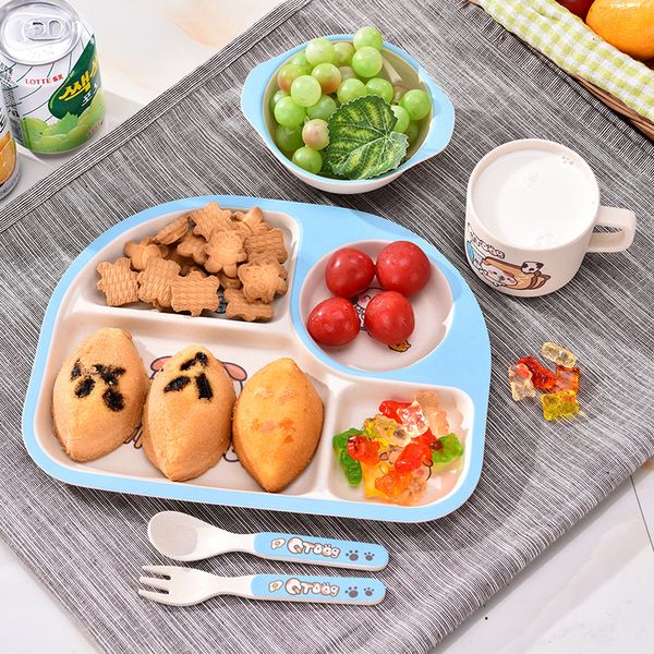 baby bamboo fiber 5 pcs/set tableware set baby plate children cartoon separation plate bowl fork spoon cup set for feeding
baby bamboo fiber 5 pcs/set tableware set baby plate children cartoon separation plate bowl fork spoon cup set for feeding